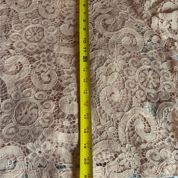 Nanette Lepore Blush Lace Blouse with Bow - Picture 7 of 7